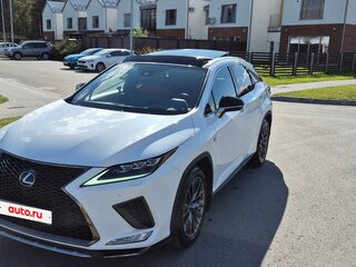 2019 Lexus RX 350 IV Рестайлинг, белый, 6200000 рублей, вид 3