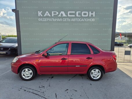 2013 Lada (ВАЗ) Granta I, красный, 380000 рублей, вид 3