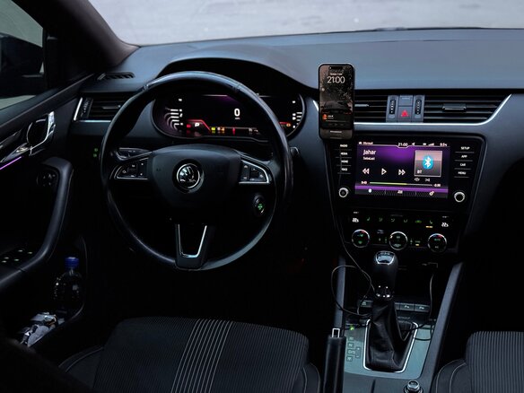 2018 Skoda Octavia III (A7) Рестайлинг, чёрный, 1200000 рублей - вид 24