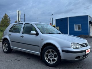 2001 Volkswagen Golf IV, серебристый, 350000 рублей, вид 3