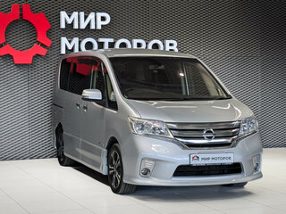 2013 Nissan Serena IV (C26), серебристый, 1320000 рублей, вид 3