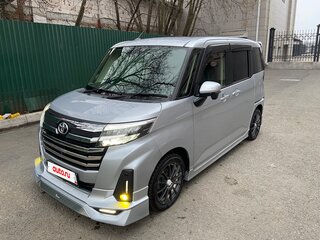2021 Toyota Roomy I Рестайлинг, серебристый, 1570000 рублей, вид 4