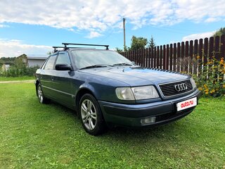 1993 Audi 100 IV (C4), синий, 170000 рублей, вид 4