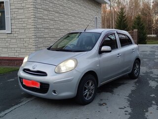 2010 Nissan March IV (K13), серебристый, 620000 рублей, вид 1