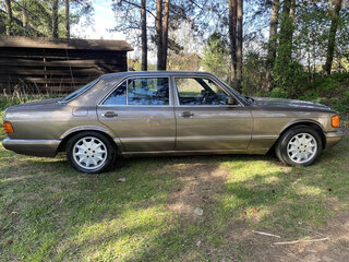 1987 Mercedes-Benz S-Класс 420 II (W126) Рестайлинг, коричневый, 1350000 рублей, вид 5