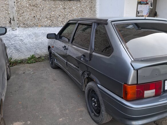 2008 Lada (ВАЗ) 2114, серый, 130000 рублей - вид 3