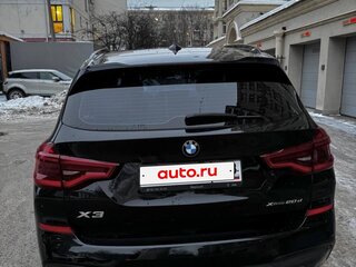 2019 BMW X3 20d xDrive III (G01), чёрный, 5200000 рублей, вид 4