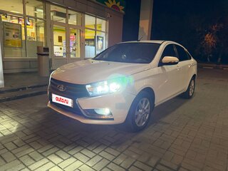 2019 Lada (ВАЗ) Vesta I, белый, 860000 рублей, вид 1