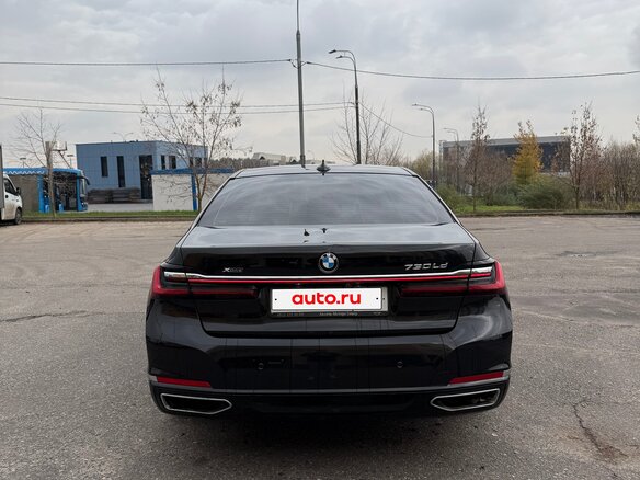 2019 BMW 7 серии Long 730Ld xDrive VI (G11/G12) Рестайлинг, чёрный, 4400000 рублей - вид 4