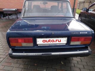 2009 Lada (ВАЗ) 2107, синий, 220000 рублей, вид 2