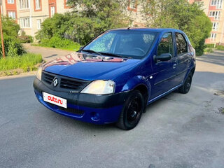 2007 Renault Logan I, синий, 299900 рублей, вид 2