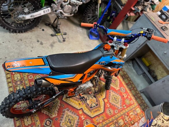 2024 Kayo Evolution YX140EM, чёрный, 90000 рублей - вид 2