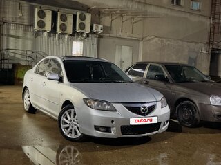 2006 Mazda 3 I (BK) Рестайлинг, серебристый, 550000 рублей, вид 2