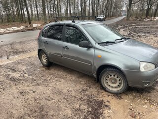 2008 Lada (ВАЗ) Kalina I, серый, 185000 рублей, вид 2