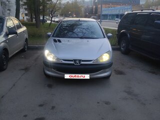 2004 Peugeot 206, серебристый, 210000 рублей, вид 1