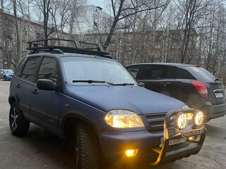 2005 Chevrolet Niva I, синий, 400000 рублей, вид 4