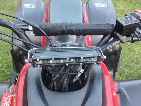 2015 Stels ATV-100, красный, 65000 рублей, вид 1