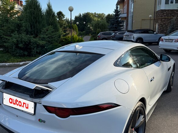 2017 Jaguar F-Type I Рестайлинг, белый, 3250000 рублей - вид 12