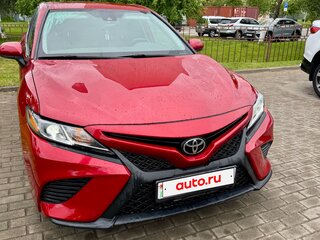 2020 Toyota Camry US Market VIII (XV70), красный, 1850000 рублей, вид 4