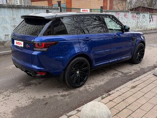 2015 Land Rover Range Rover Sport SVR II, синий, 4100000 рублей, вид 5