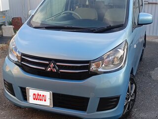 2017 Mitsubishi eK Wagon III Рестайлинг, голубой, 699000 рублей, вид 1