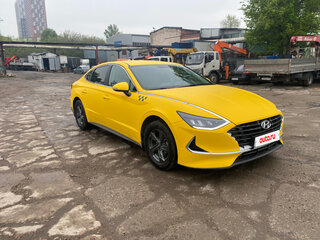 2021 Hyundai Sonata VIII (DN8), жёлтый, 1490000 рублей, вид 3