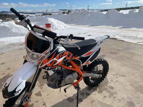 2023 Kayo Basic TT140EM, оранжевый, 90000 рублей, вид 3