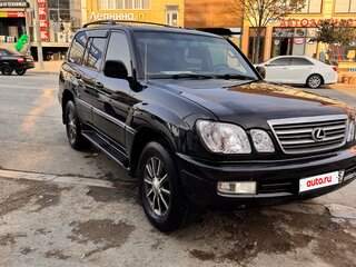 2002 Lexus LX 470 II, чёрный, 1600000 рублей, вид 2