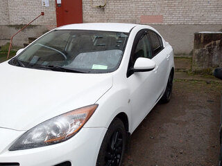2013 Mazda 3 II (BL) Рестайлинг, белый, 950000 рублей, вид 3