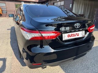 2018 Toyota Camry VIII (XV70), чёрный, 3190000 рублей, вид 2