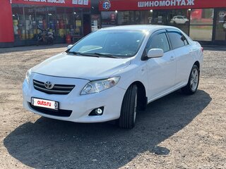 2008 Toyota Corolla AMT X (E140, E150), белый, 645000 рублей, вид 1