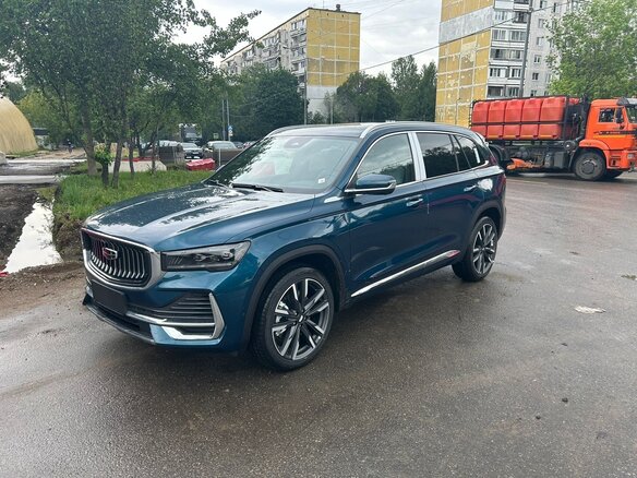 2024 Geely Monjaro (Xingyue L) I, синий, 3500000 рублей