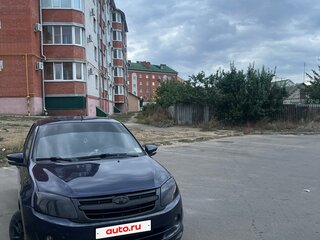 2012 Lada (ВАЗ) Granta I, синий, 360000 рублей, вид 3