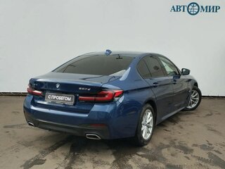 2020 BMW 5 серии 520d xDrive VII (G30/G31/G38) Рестайлинг, синий, 3999000 рублей, вид 5