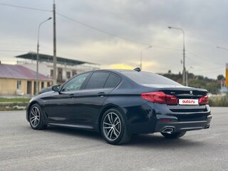 2018 BMW 5 серии 520d xDrive VII (G30/G31/G38), чёрный, 3560000 рублей, вид 4