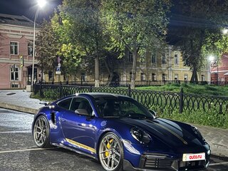 2021 Porsche 911 Turbo S VIII (992), синий, 32000000 рублей, вид 1