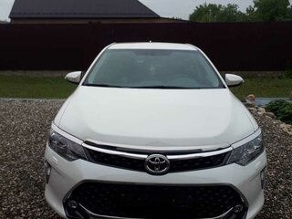 2017 Toyota Camry VII (XV50) Рестайлинг, белый, 2850000 рублей, вид 1