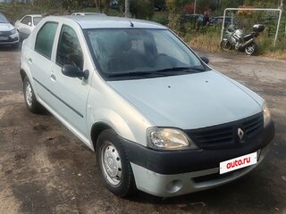 2008 Renault Logan I, серый, 295000 рублей, вид 3