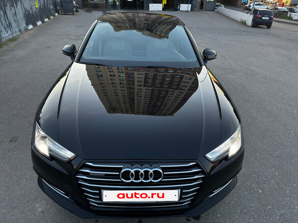 2016 Audi A4 V (B9), чёрный, 2650000 рублей