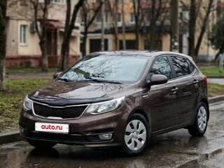2017 Kia Rio III Рестайлинг, коричневый, 1199999 рублей, вид 1
