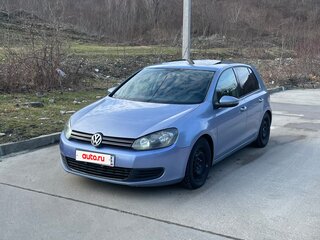 2009 Volkswagen Golf VI, голубой, 450000 рублей, вид 4