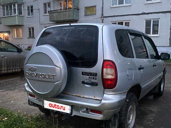 2008 Chevrolet Niva I, серебристый, 270000 рублей - вид 3