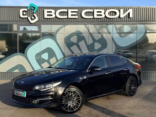 2018 Kia Optima IV Рестайлинг, чёрный, 1895000 рублей, вид 1