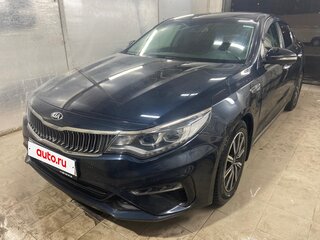 2019 Kia Optima IV Рестайлинг, синий, 1650000 рублей, вид 1