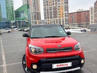 2018 Kia Soul II Рестайлинг, красный, 1590000 рублей, вид 4