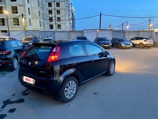 2007 Fiat Punto III Grande Punto, чёрный, 460000 рублей, вид 4