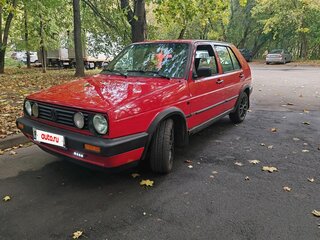 1991 Volkswagen Golf KAT II, красный, 525000 рублей, вид 3