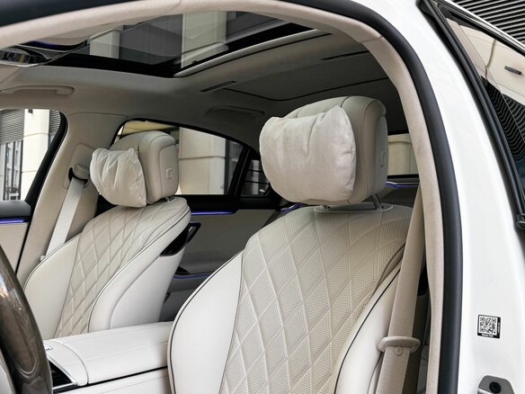 2023 Mercedes-Benz S-Класс 580 e Long 4MATIC VII (W223), белый - вид 26