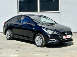 2019 Hyundai Solaris II, чёрный, 1150000 рублей, вид 3