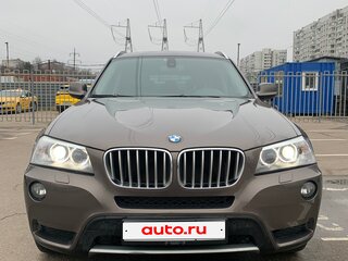 2012 BMW X3 28i xDrive II (F25), коричневый, 1400000 рублей, вид 2